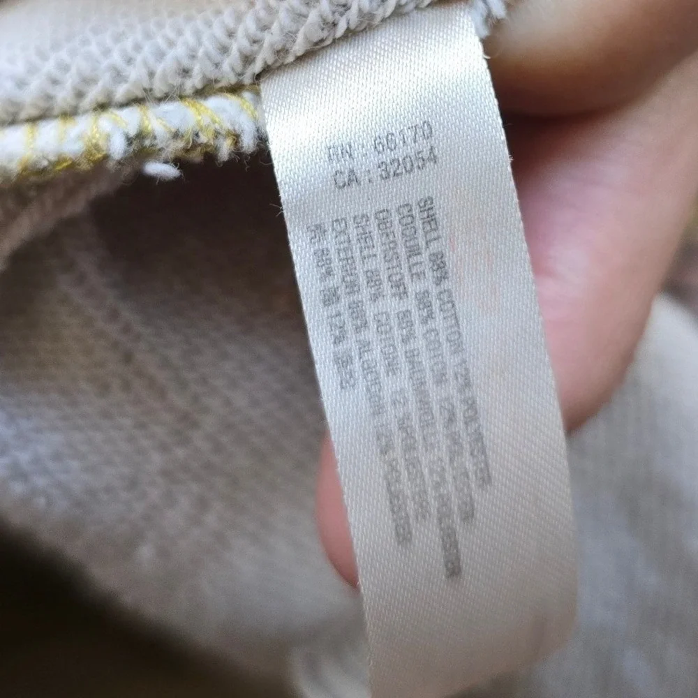 Anthropologie Women's Camilla Knit Joggers Hug Print Yellow Floral SP Boho - Picture 13 of 13